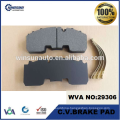 WVA 29268 29306 BPW ECO PLUS axles disk brake pad